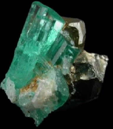 Chivor emerald crystal