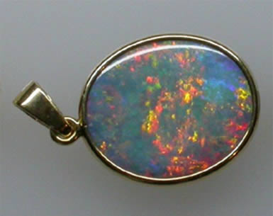 Opal pendant
