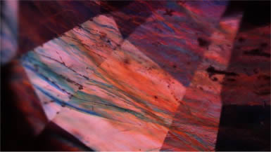 Flashes of light from fillers