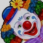 Clown's face