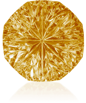 Faceted sapphire by Dyer