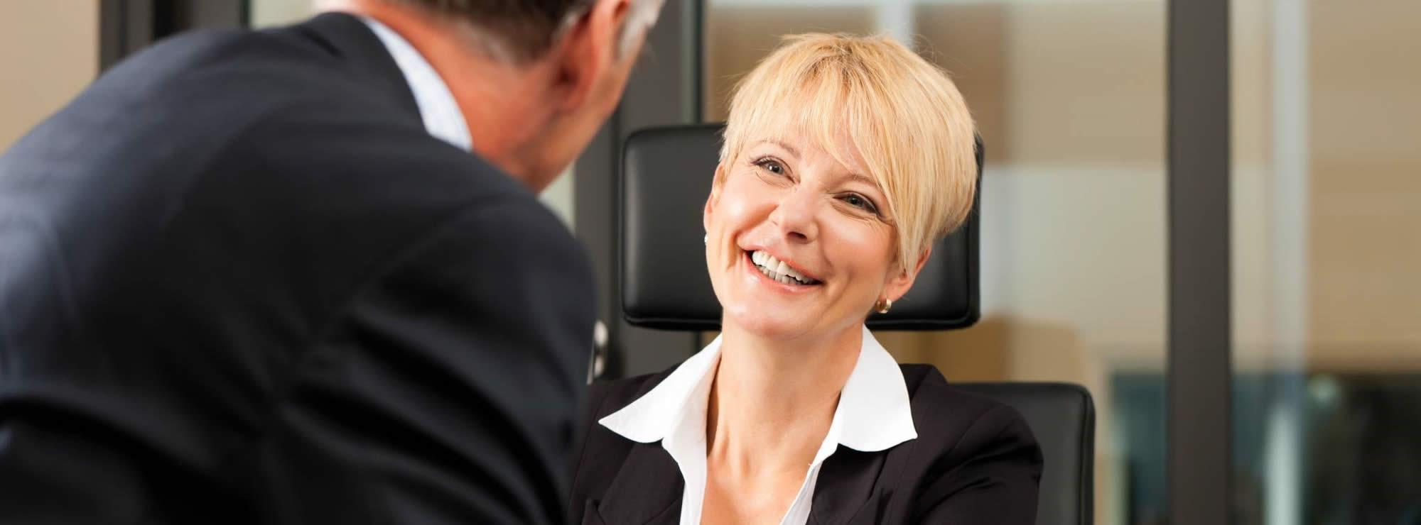 Meeting with an insurance broker