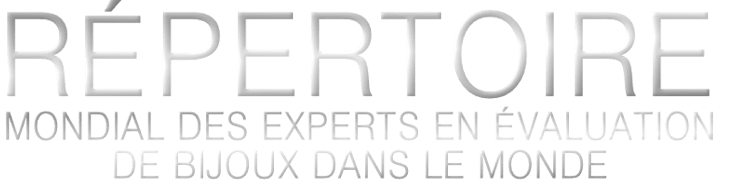 Les �valuateurs de bijoux dans le monde