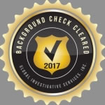 Adrian has subjected himself and his company to a thorough background check by Global Investigative Services to ensure that you have confidence in dealing with his business