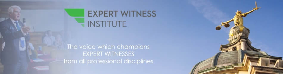 Banner for the Expert Witness Institute