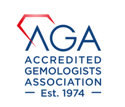 Accredited Gemologists Association logo
