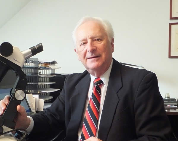 Gemologist Jim Bryant in Maumee