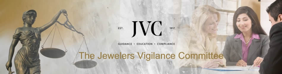 Banner for Jewelers Vigilance Committee